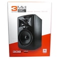 thumbnail image 6 of (2) JBL 308P MkII 8" Powered Studio Monitor Monitoring Speakers+White 29" Stands, 6 of 11