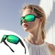 thumbnail image 1 of Polarized UV400 Protection Sunglasses for Men and Women - Lightweight Square Frame with Anti-Glare Lenses for Driving, Outdoor, and Everyday Use, 1 of 5