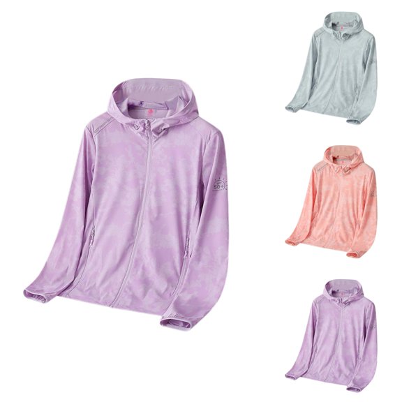 Women's Fashionable Casual Hooded Breathable And Sun Protective Cardigan Cardigan Sweaters for Women