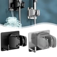 thumbnail image 3 of Universal Stainless Steel Showerhead Holder Wall Mounted Punch Free Household Adjustable Self Adhesive Bathroom Shower Bracket, 3 of 8