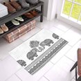 thumbnail image 3 of MKHERT Lotus Ethnic Elephant with African Tribal Paisley Ornament Doormat Rug Home Decor Floor Mat Bath Mat 23.6x15.7 inch, 3 of 3