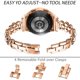 thumbnail image 5 of l1K For Samsung Galaxy Watch 5 Active 40mm 44mm Watch 5 40mm 44mm r3r Women Fashion Four Leaf Clover, 5 of 5