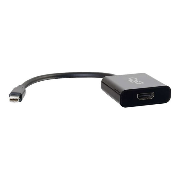 C2G 4K Mini DisplayPort to HDMI Adapter - Active Converter - Video converter - HDMI - DisplayPort - black