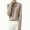 Coffee, variant on SwiftWear Women's Thermal Underwear Mock Neck Long Sleeve Shirt Thickened Warm Lined Base Layer Plus Size Top Slim Fit Not Tight Casual Winter Wear, Khaki