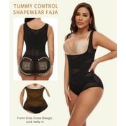 Vaslanda Body Shaper for Women Tummy Control Shapewear Bodysuit Seamless Faja Colombian Butt Lifter Waist Trainer Girdles