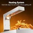 thumbnail image 5 of Yesurprise French Fry Warmer 750W Commercial Heat Light Food Warmer Electric Food Warmer with Free-Standing Warming Light Countertop Fries Food Warmer, 5 of 8