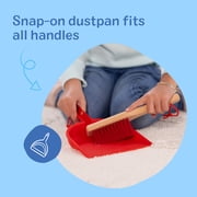 Melissa & Doug Dust! Sweep! Mop! 6-Pc Wood Pretend Play Preschool Cleaning Set - FSC Certified