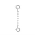thumbnail image 5 of Cadena de seguridad Cadenas de seguridad de plata de ley para pulseras, cierre de cadena de seguridad para joyas delicadas, collar, 5 of 5