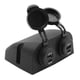 thumbnail image 5 of Sidaley Enchufe de automático de nailon ABS, tapa impermeable desmontable de carga rápida, adaptador de carga de 10-30V, toma de corriente Paneles de instrumentos para automóviles Sidaley  VI017311-00B, 5 of 6