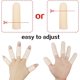 thumbnail image 5 of Cotas de dedo de gel, soporte de protector de dedo (5 uds.), nuevo material, mangas de dedo, gran compatible con dedo de gatillo, eczema de mano, agrietamiento de dedo, finge Afortunado Sencillez, 5 of 5