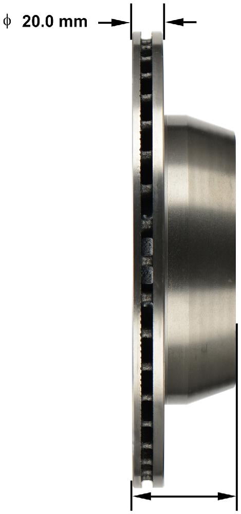 Bendix PRT6163 Premium Brake Rotor