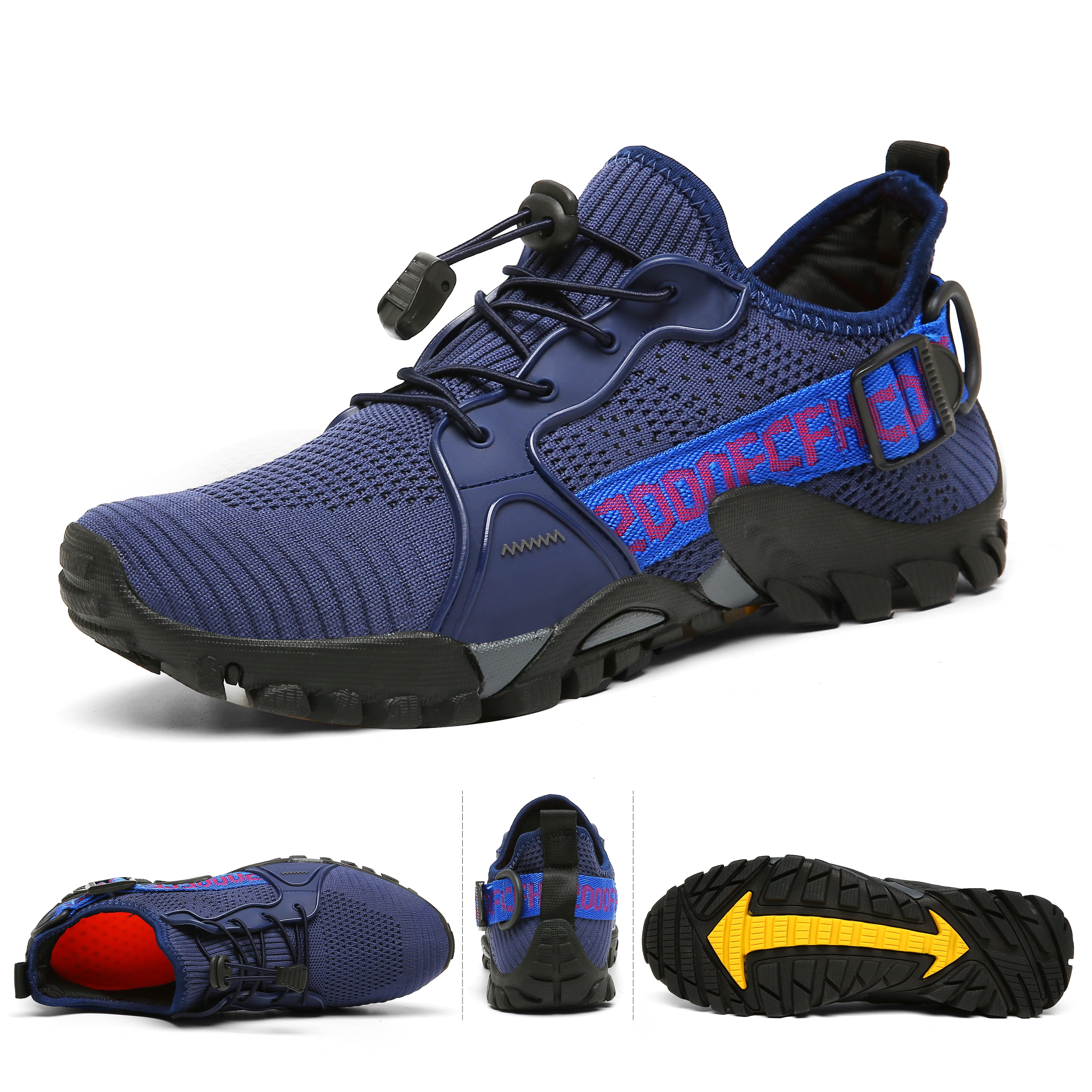 Men Water Shoes Aqua Barefoot Athletic Sports Shoes for Beach Surf