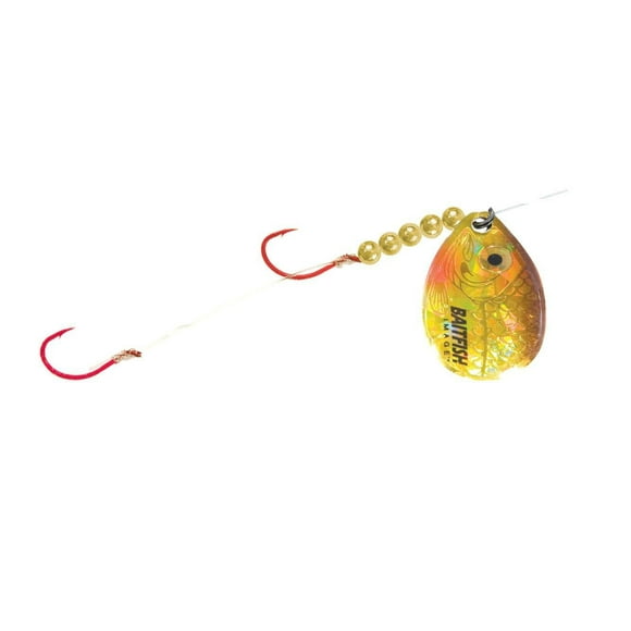 Northland RCH3-3-GR Baitfish-Image Spinner Harness 3/Cd, Firetiger, Baitfish-Image Spinner Harness