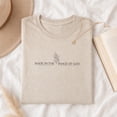 thumbnail image 3 of Jollimate Women's T-Shirt, Christian Faith Shirt, Minimalist Flower T-Shirt Holiday Gift, 3 of 6