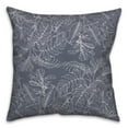 thumbnail image 2 of Creative Products Botanical Sketch Blue 16 x 16 Indoor / Outdoor Pillow, 2 of 3