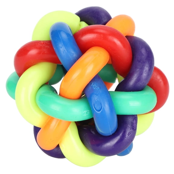 Rupoun Multi‑Color Squeeze Ball – Soft, Safe, Pet‑Friendly Toy for Kids & Pets, 2.9” Diameter, 0.24 lb