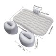thumbnail image 2 of Colchón Inflable Para Automóvil Asiento Trasero Cama De Aire Para Automóvil Flocado Para Automóvil Suv Cama Inflable General Cama De Viaje matsuzay VI012424-03, 2 of 6
