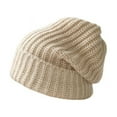thumbnail image 5 of CoCopeanut Winter Hats for Woman New Beanies Knitted Big Size Hat Girls Autumn Female Beanie Caps Warmer Bonnet Ladies Casual Cap, 5 of 6