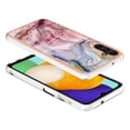 thumbnail image 3 of SaniMore Electroplated Marble Case for Samsung Galaxy A05S, Shockproof Protection Cover Support Magnetic Wireless Charging Soft TPU Bumper Transparent Ultra-Slim for Samsung A05S, Rose, 3 of 8