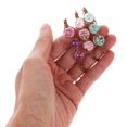 thumbnail image 2 of Pulsera de flores eternas artesanal de 3 piezas, pulsera única de flores secas, joyería elegante para ocasiones especiales., 2 of 8