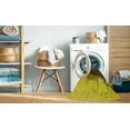 thumbnail image 2 of Ahgly Company Tapis Rectangulaire d'Intérieur Lavable en Machine Bronze Foncé Brun, 2 Pieds x 5 Pieds, 2 of 7