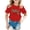 00$-Red304, variant on Hiijoy Girl Black Tshirt Letter Print Leopard Short Sleeves Round Neck T-Shirt, Sizes 3-14