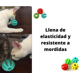 thumbnail image 3 of Pelota Juguete Para Perro Gato Mascota Mediana 6cm Croquetas Sin marca Chew Toy, 3 of 8