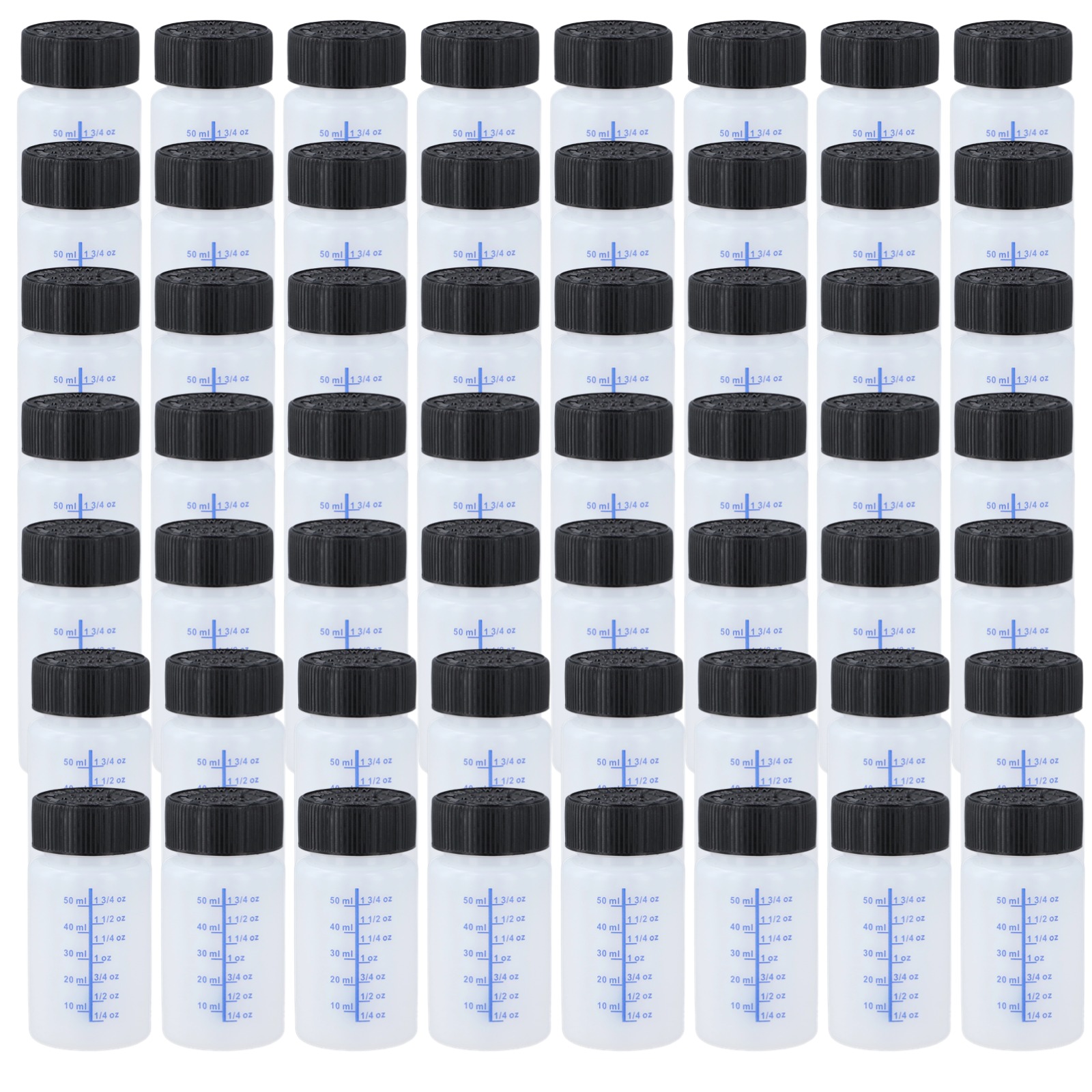 120 Pcs Paint Touch Up Bottles, 2 oz Empty Paint Bottles with Applicator Brushes, Safety Lids, and Mixing Balls, Plastic Leftover Paint Containers for Fixing Car Scratches, Stone Chips