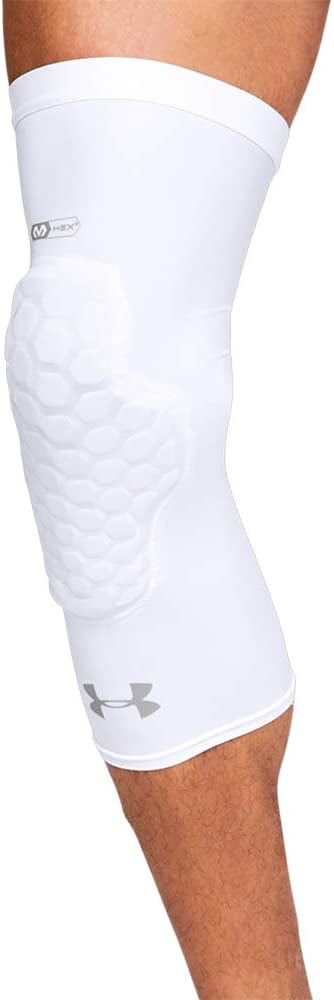 Compression Arm Sleeve with Hex Padding for Basketball Volleyball and More Under Armour Basketball Hex Padded Arm Sleeve Football