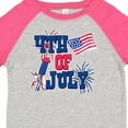 thumbnail image 4 of Inktastic 4th of July with Fireworks American Flag and Rocket Boys or Girls Toddler T-Shirt, 4 of 5