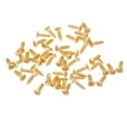 thumbnail image 3 of 50 Screws Gold Plating 3mm for Tele Electric Guitar Pickguard Scratchplate, 3 of 5