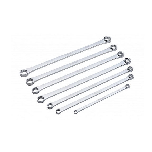BlueSpot 7 PCE Extra Long Ring Spanner Set (8-24mm)