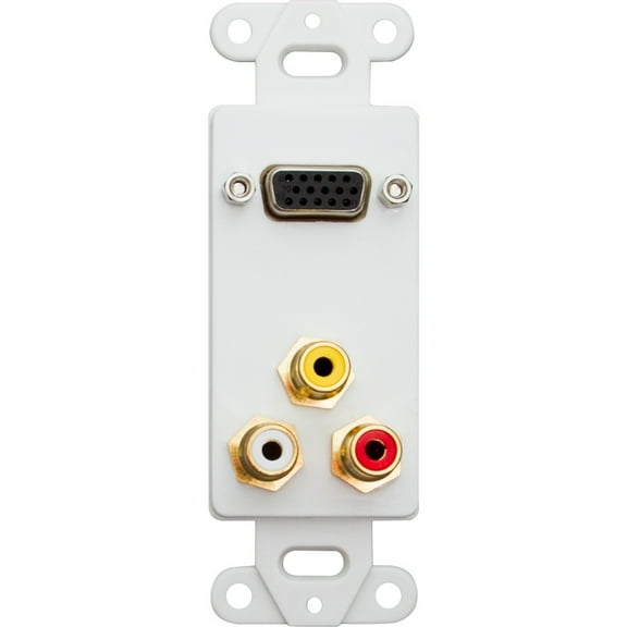 CableWholesale Decora Faceplate Insert