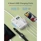 thumbnail image 5 of Regleta de alimentación ROOTOMA de 2 a 3 puntas con USB-C de 4 salidas de 4 pies, 5 of 7