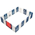 thumbnail image 1 of Corral plegable para niños 22 piezas Gris, 1 of 5