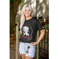 thumbnail image 3 of Betty Boop Cartoon American Wink Women Plus Size Graphic Tee Tees Brisco Brands 3X, 3 of 4