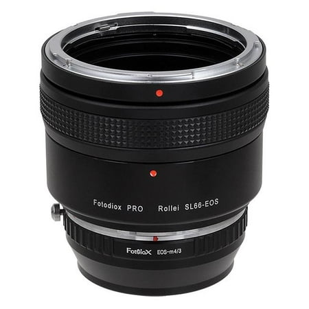 UPC: 0847372030798 | Fotodiox SL66-EOS-MFT-P Pro Lens Mount Adapter – Rolleiflex SL66 Series Lens To Micro Four Thirds Mount Mirrorless Camera Body with Built in Aperture Control Dial