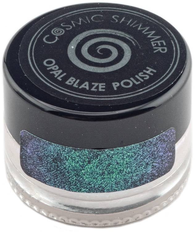 Cosmic Shimmer Opal Blaze Polish 7gTeal Raspberry