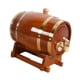 thumbnail image 4 of Dispensador de barril de vino de madera de roble vintage, barril de almacenamiento de vino, barriles de puerto, decoración del hogar , 1L, 4 of 9