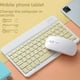 thumbnail image 3 of Teclado Bluetooth para tableta iPad, conjunto de teclado y ratón Bluetooth portátil ultrafino universal para teléfono Apple, 3 of 5