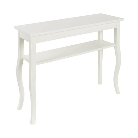 Curved End Console - Kate and Laurel Lillian Rectangular Console Table