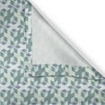 thumbnail image 5 of Ambesonne Geometric Grommet Curtain, Cubes Squares Art, 50" x 72", Reseda Green Slate Blue, 5 of 6