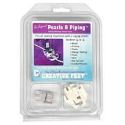 Creative Feet Pearls  Piping Sewing Machine Presser Foot, Fits Zigzag Stitch