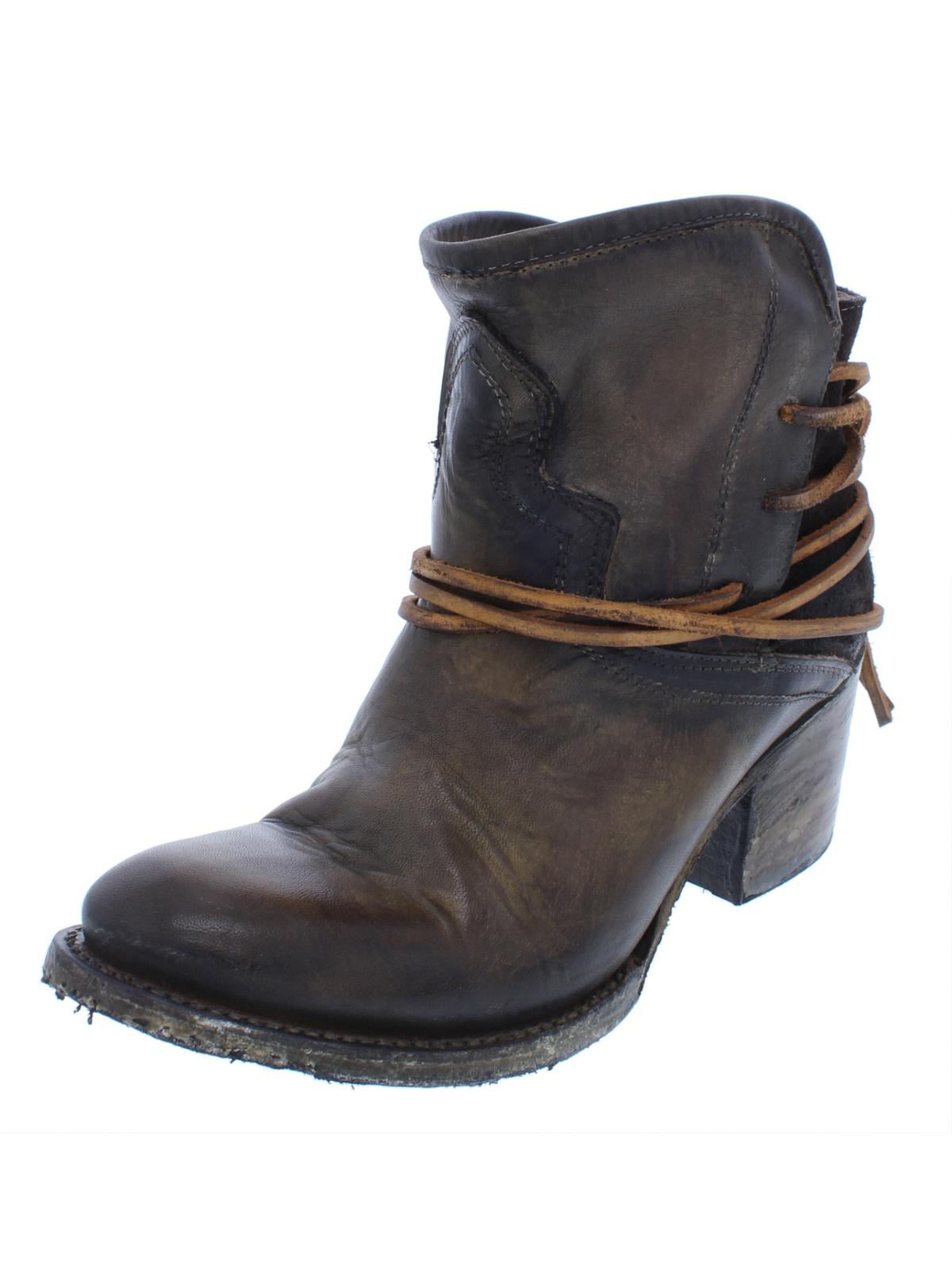 Freebird by Steven Womens Casey Leather Ankle Boots - Walmart.com