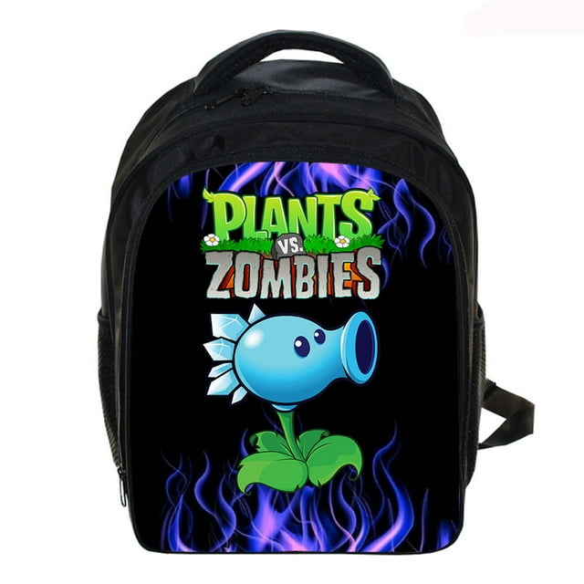 Mochila escolar para niños Plants vs Zombies