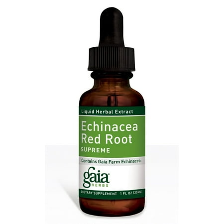Red Ruby Echinacea - Echinacea/Red Root Supreme Extract Gaia Herbs 1 oz Liquid