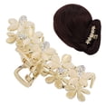 thumbnail image 4 of Hair Clips, Fashionable Reusable Not Easy Break Non Slip Hair Claw Clips  For Thick Hair For Curly Hair For Thin Hair Transparent, 4 of 8