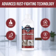 Stainless Steel Rust Remover and Cleaner, 17 Fluid Ounce