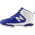 thumbnail image 4 of New Balance Youth 3000V6 Molded Baseball Cleats Royal/White Medium 3.5, 4 of 6