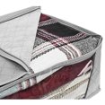 thumbnail image 4 of lote De 3 Organizadores De Vtements Pliables (gris), 49 X 36 X 21 Cm, Sac De Rangement Sous Le Lit, Tissu Non Tiss Pais Impermable, Convient Pour Cou, 4 of 4